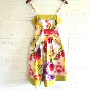 Wishes Wishes Wishes floral midi spaghetti strap